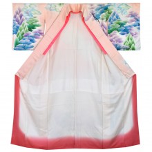 Japanese Silk Kimono Houmongi - KM580