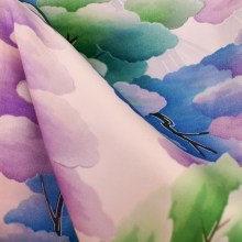 Japanese Silk Kimono Houmongi - KM580