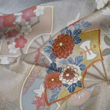 Japanese Silk Kimono Houmongi - KM585