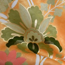 Japanese Silk Kimono Houmongi - KM634