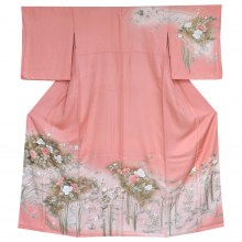 Japanese Silk Kimono Houmongi - KM638